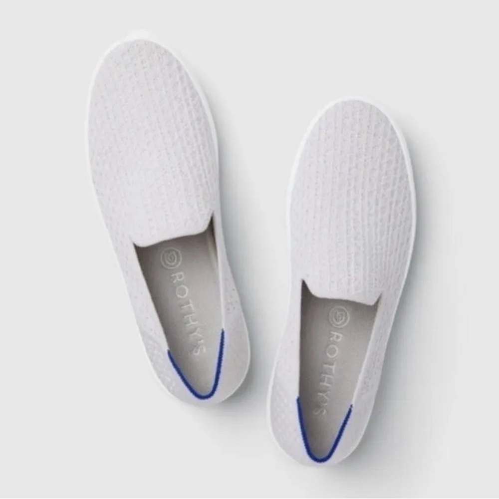 Rothy's Salt White Honeycomb Knit
Women's Sneakers 10.5 - Picture 2 of 13